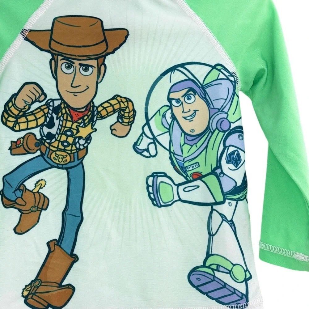 Disney Toy Story Rash Guard & Bonds Sea Creature Swim Romper Set 12-18M 18M